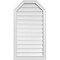 Ekena Millwork Octagonal Top Surface Mount PVC Gable Vent w/ 2"W x 2"P Brickmould Sill Frame, 22"W x 40"H GVPOT22X4003SF - alternate 1